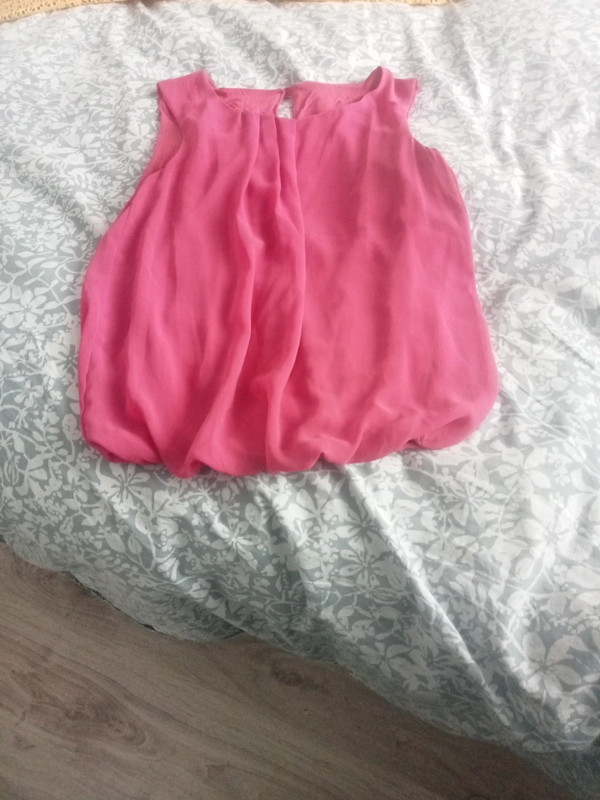 Blusa fucsia zara 2