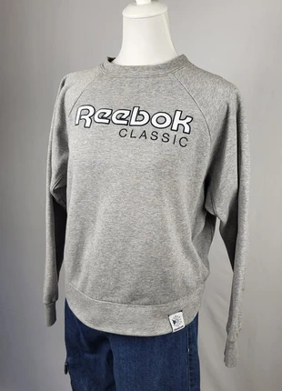Sweat-shirt Reebok Classic gris logo brodé vintage unisexe taille S coton, marque: Reebok, état: Très bon état, taille: S / 36 / 8, 11,00 €, 12,25 € Protection acheteurs (Pro) incluse