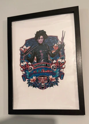 Edward scissor hands picture, brand: horror, condition: New with tags, £8.00, £9.10 includes Buyer Protection