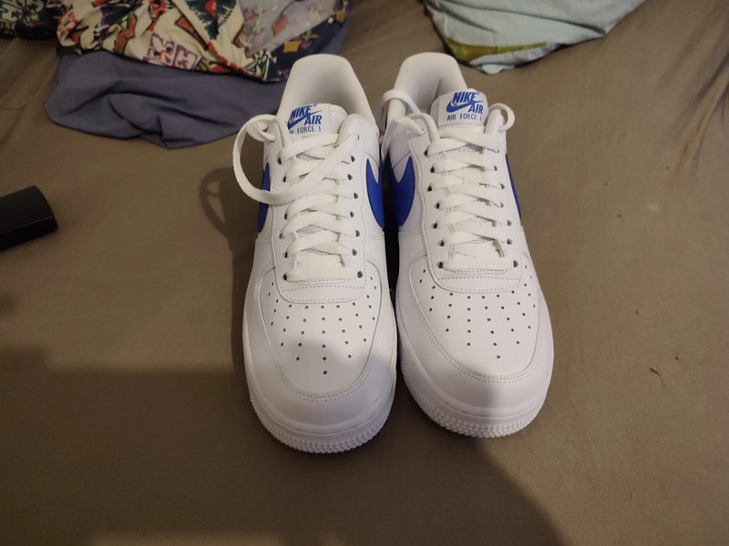 WeiB Blaue Nike Air Force 1 07 Vinted