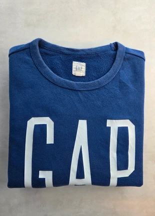 gap sweatshirt logo brodé bleu marine L vintage unisexe streetwear, marke: GAP, zustand: Sehr gut, größe: L, 19,00 €, 20,65 € inklusive Vinted-Käuferschutz