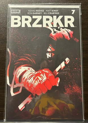 Brzrkr #7 Lee Garbett Cover (Boom! Studios US Comics), estado: Muito bom, €4.00, €4.90 inclui Proteção do Comprador