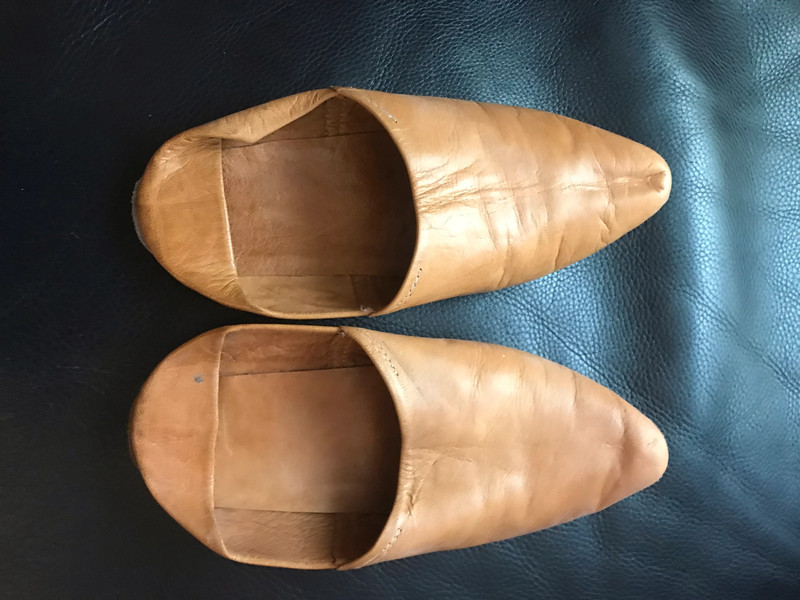 Babouche cuir sales