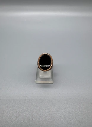 Bague agate noir, marca: Pierre, estado: Nuevo sin etiquetas, tamaño: 19 mm Ø / 21, 80,00 €, 84,70 € Protección al comprador Pro incluida