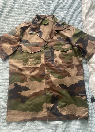 Chemise militaire, marque: Inconnu, état: Neuf avec étiquette, taille: L / 40 / 12, 20,00 €, 21,70 € Protection acheteurs incluse