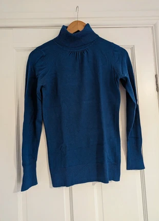 Blue high neck jumper, brand: Fórmula Joven, condition: Good, size: XL / UK 20-22, £3.00, £3.85 includes Buyer Protection