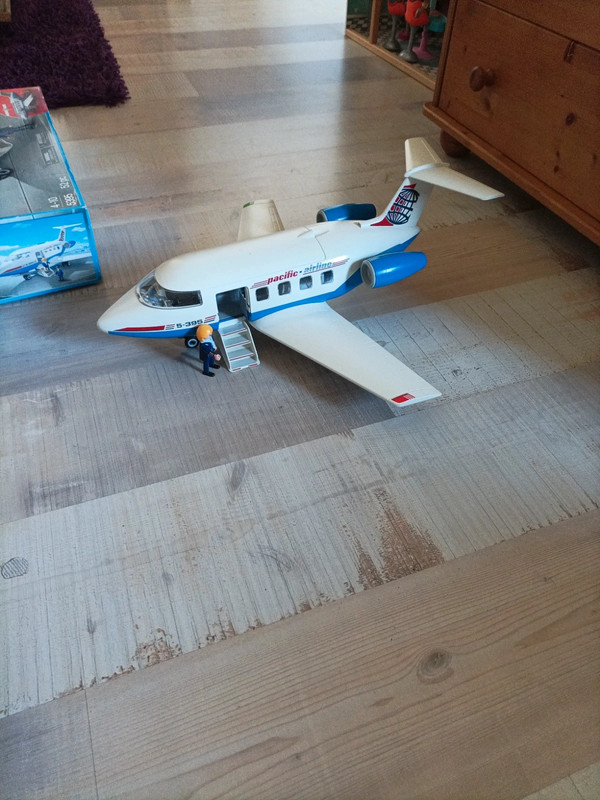 Playmobil avion pacific airline 5395