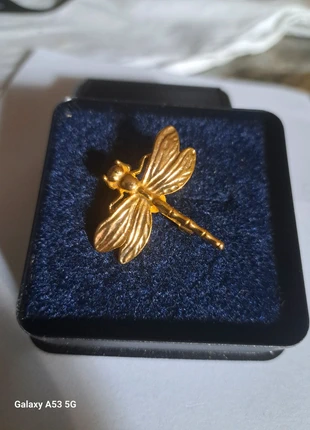 Brosche, Brooch, Libelle: plaqué, vergoldet, dorato,, marke: Vintage Dressing, zustand: Sehr gut, 25,00 €, 26,95 € inklusive Vinted-Käuferschutz