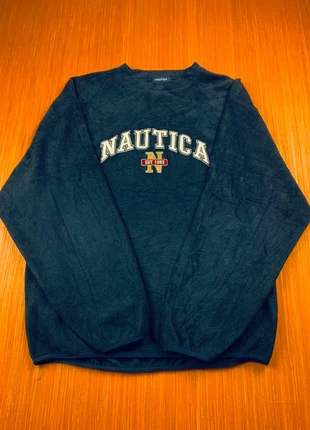Pull Vintage bleu marine Nautica EST.1983 Big Logo taille XXL, brand: Nautica, condizioni: Ottime, taglia: XXL, €19.99, €21.69 include la Protezione acquisti