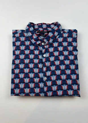 Chemise a motifs regular fit bleu et rouge 100% coton - XL, marke: Monoprix Homme, zustand: Sehr gut, größe: XL, 10,00 €, 11,20 € inklusive Vinted-Käuferschutz