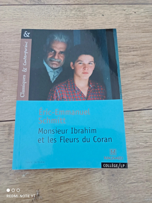Livre Monsieur Ibrahim et les fleurs du Coran