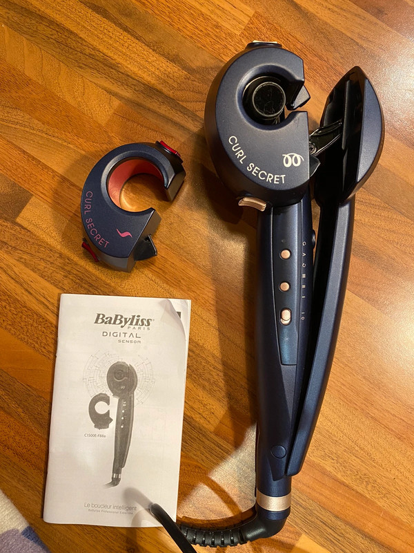 Boucleur Babyliss Curl Secret Digital Sensor C1500E bleu nuit