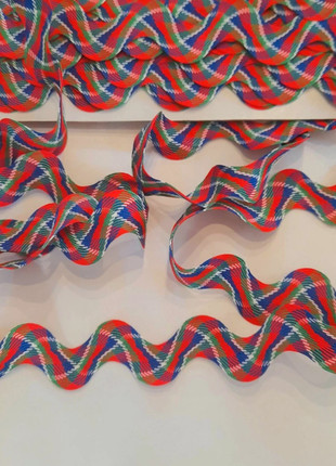 10mts tartan ric rac 20mm, brand: Craft, condition: New without tags, £4.50, £5.43 includes Buyer Protection