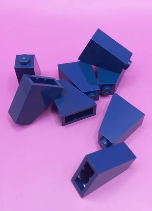 Lot de 12 Slope Dark Blue 2 x 1 x 2 (référence : 60481), marca: LEGO, estado: Muito bom, tamanho: Tamanho único, €2.79, €3.63 inclui Proteção do Comprador Pro