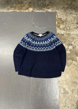 Pull style écossais bleu marine à motifs Vintage, brand: Vintage Dressing, condition: Very good, size: L / 40 / 12, €10.00, €11.20 includes Buyer Protection Pro