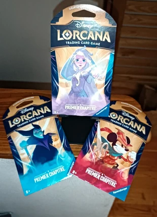 Lot de 3 booster (Artset) Lorcana, marke: Disney, zustand: Neu, mit Etikett, 21,00 €, 22,75 € inklusive Vinted-Käuferschutz