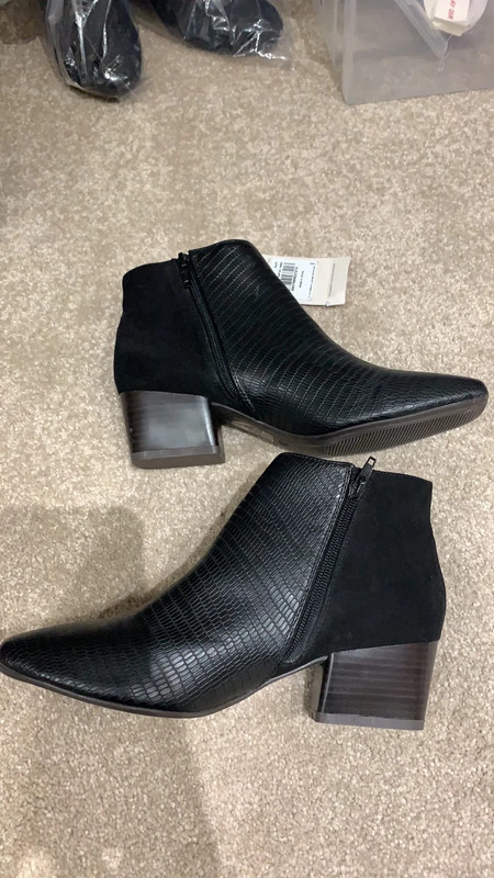 Black ankle hot sale boots sainsburys