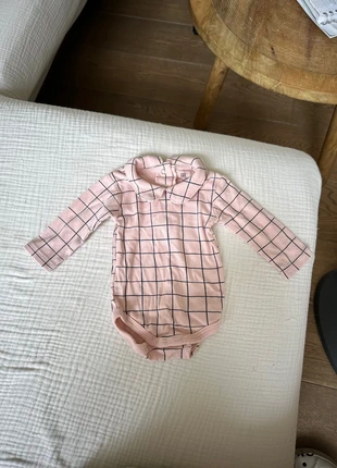 Body fille à carreaux, merk: La Redoute, staat: Heel goed, maat: 1-3 maanden / 56 cm, € 2,00, € 2,80 inclusief Kopersbescherming