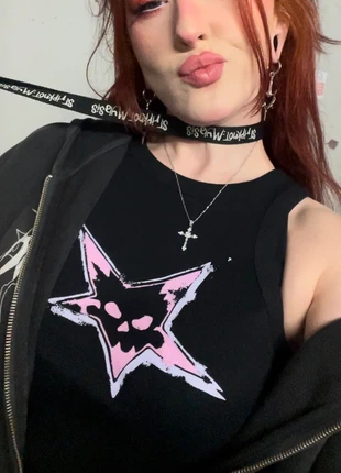 Sample Star Baby Tank Crop Large, brand: Uthoria Project, condition: New with tags, size: L / 12, £15.00, £16.45 includes Buyer Protection