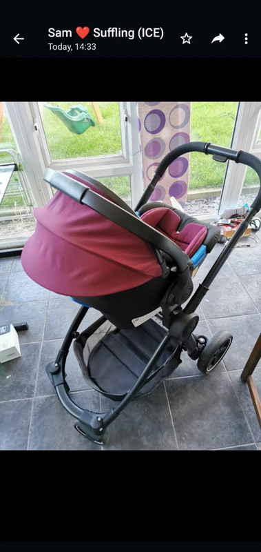 Mothercare pushchair deals with car seat