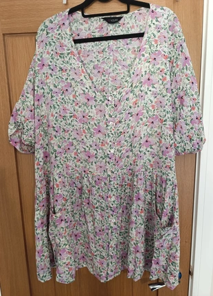Floral tunic size 30/32, brand: Yours, condition: Very good, size: 9XL / UK 52, £5.00, £5.95 includes Buyer Protection