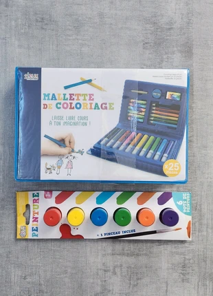 Coloriage et Peinture, merk: Jeux 2 Mômes, staat: Nieuw met prijskaartje, maat: Universeel, € 5,50, € 6,48 inclusief Kopersbescherming