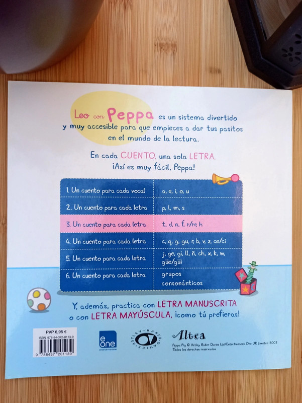 Libro Leo con Peppa Un cuento para cada letra de segunda mano por