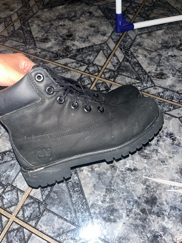 Black timberlands size 3 on sale