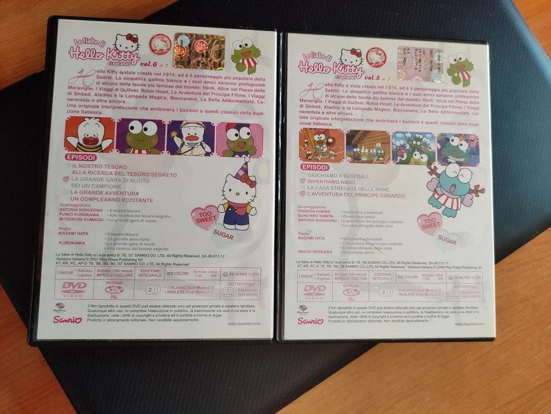 DVD Hello Kitty 5 6