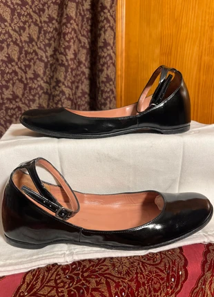 Ballerines lanières chevilles cuir verni Galeries Lafayette 🇫🇷 38 (5 ½), brand: Galeries Lafayette, condizioni: Ottime, taglia: 38, €79.00, €83.65 include la Protezione acquisti