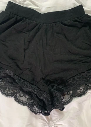 Short léger noir dentelle, marque: ASOS, état: Très bon état, taille: XS / 34 / 6, 3,50 €, 4,38 € Protection acheteurs incluse