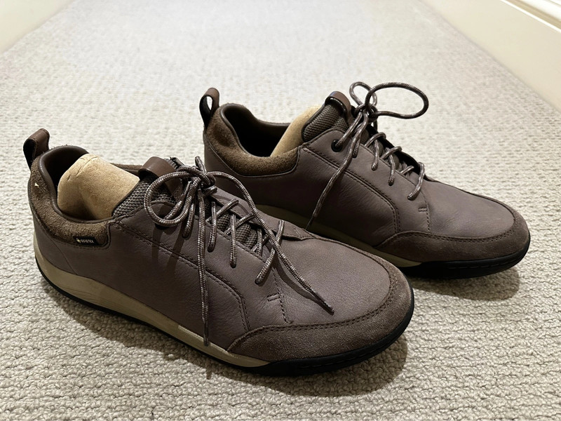Goretex waterproof leather trainers from Clarks Vinted
