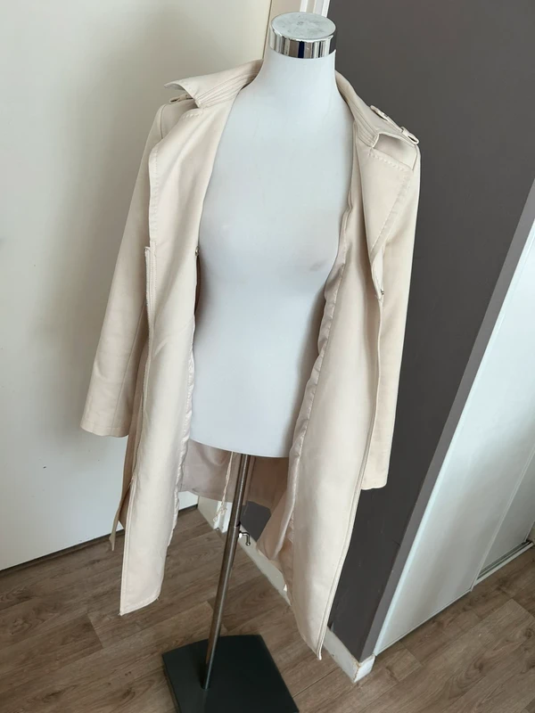 Morgan Trench-coat crème beige écru femme, taille 40 - photo numéro 3
