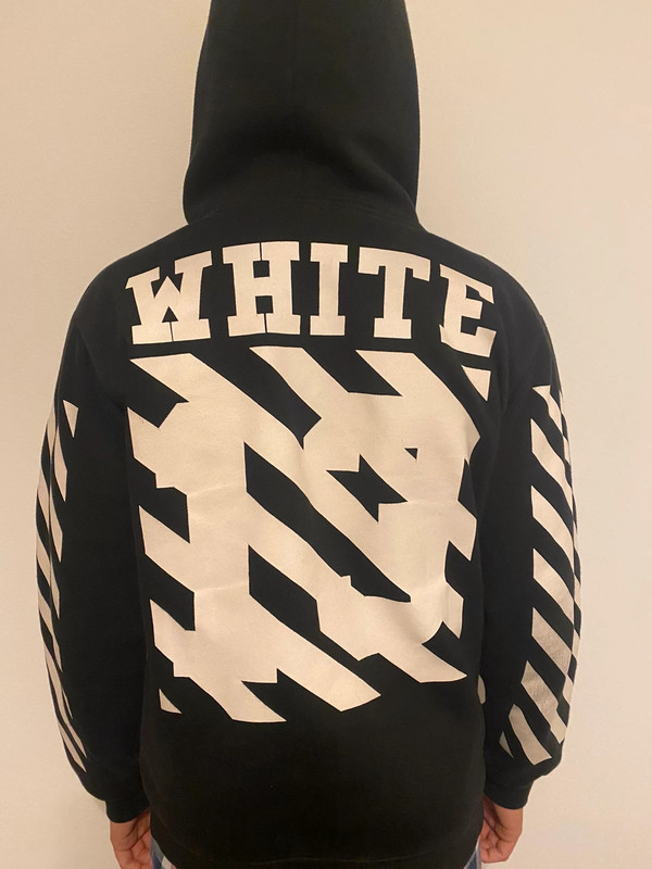 Off white 13 hoodie hotsell