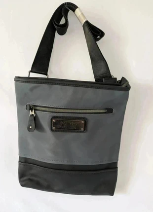 Sacoche homme New Man neuve avec étiquette – noir et gris, brand: New Man, condition: New with tags, €15.00, €16.45 includes Buyer Protection Pro