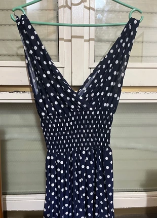 tutina blu anni 80 a pois bianchi, merk: Blu, staat: Nieuw zonder prijskaartje, maat: M / 38 / 10, € 5,00, € 5,95 inclusief Kopersbescherming