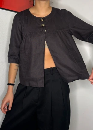 Veste courte lin vintage, marque: Vintage Dressing, état: Très bon état, taille: M / 38 / 10, 23,00 €, 24,85 € Protection acheteurs (Pro) incluse