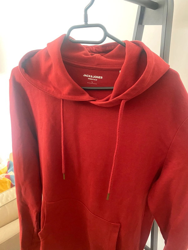 Sweat classique rouge 1