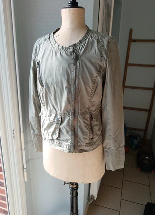 Blouson kaki, brand: Creeks, condition: Very good, size: XXL / 44 / 16, €5.00, €5.95 includes Buyer Protection