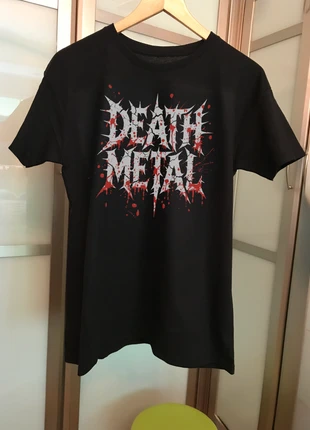 Death metal men black t-shirt logo, marque: Deamet, état: Très bon état, taille: XL, 11,95 €, 13,25 € Protection acheteurs (Pro) incluse