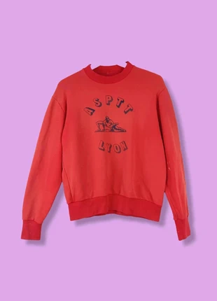 Vintage ASPTT Lyon Sweatshirt in Red M, zustand: Gut, größe: M / 38 / 10, 24,90 €, 26,85 € beinhaltet Vinted-Käuferschutz Pro