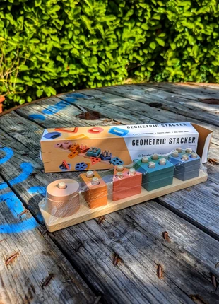 🧩 Jouet d’activité Montessori en bois – Développement bébé – Neuf, zustand: Neu, mit Etikett, größe: Einheitsgröße, 19,99 €, 21,69 € inklusive Vinted-Käuferschutz