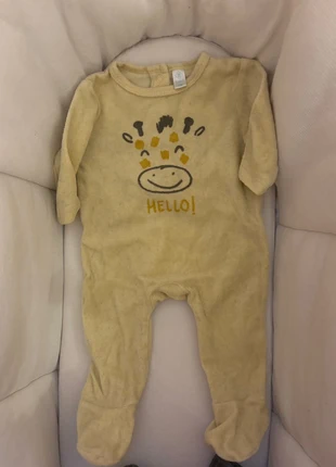 Pyjama bébé, marque: TEX, état: Satisfaisant, taille: 1-3 mois / 56 cm, 1,00 €, 1,75 € Protection acheteurs incluse