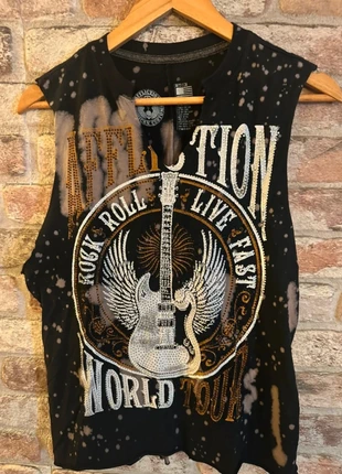 Débardeur strass femme Affliction taille M, brand: Affliction, condizioni: Nuovo con cartellino, taglia: M / IT 42 / EU 38, €5.00, €5.95 include la Protezione acquisti