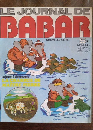 Le Journal de Babar Vintage, marca: Babar, estado: Bueno, tamaño: Prematuro, máx. 44 cm, 3,00 €, 3,85 € Protección al comprador incluida