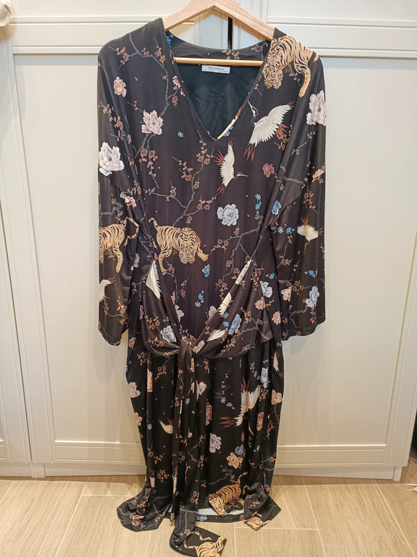 Abito kimono stampato Zara Vinted