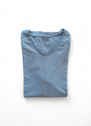 T-shirt Jules M Slim Bleu Clair, merk: Jules, staat: Heel goed, maat: M, € 3,00, € 3,85 inclusief Kopersbescherming