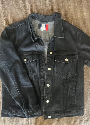 Veste en jean noire - Jennyfer, marke: Jennyfer, zustand: Neu, größe: L / 40 / 12, 5,00 €, 5,95 € inklusive Vinted-Käuferschutz