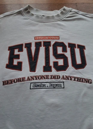 EVISU Heritage Osaka Japan – Felpa unisex bianca taglia S, brand: Evisu, condizioni: Ottime, taglia: S, €90.00, €95.20 include la Protezione acquisti