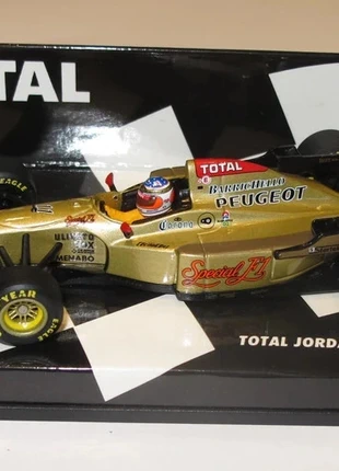 F1 minichamps jordan peugeot J196 1996 Barichello TOTAL edition, brand: Rare, condition: Very good, size: Preemie, up to 44cm, €48.00, €51.10 includes Buyer Protection